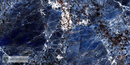 Galaxy Blue Floor Tile 60x120 cm Rectangle - Porcelain High Gloss Rectified - Marble Look Deep Blue