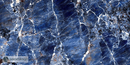 Galaxy Blue Floor Tile 60x120 cm Rectangle - Porcelain High Gloss Rectified - Marble Look Deep Blue