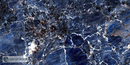 Galaxy Blue Floor Tile 60x120 cm Rectangle - Porcelain High Gloss Rectified - Marble Look Deep Blue