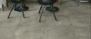 Leida Taupe Floor Tile 60x60 cm Square - Matte Rectified Porcelain - Concrete Look Anti-slip R9