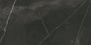 Carrelage de sol Quasar Noir 60x120 cm Rectangulaire - Porcelaine Mat Résistant au gel - Aspect marbre Noir profond