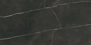 Carrelage de sol Quasar Noir 60x120 cm Rectangulaire - Porcelaine Mat Résistant au gel - Aspect marbre Noir profond