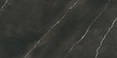 Carrelage de sol Quasar Noir 60x120 cm Rectangulaire - Porcelaine Mat Résistant au gel - Aspect marbre Noir profond