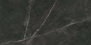 Carrelage de sol Quasar Noir 60x120 cm Rectangulaire - Porcelaine Mat Résistant au gel - Aspect marbre Noir profond