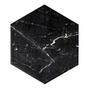 Carrelage de sol Stream Black Hexa 20x20 cm