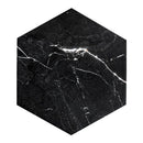 Carrelage de sol Stream Black Hexa 20x20 cm