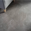 Aran Dark Grey Floor Tile 60x60 cm Square – Matte Rectified Porcelain R9 – Marble Look