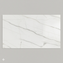Carrelage de sol Royal Marm Stone White 60x120 cm poli rectifié