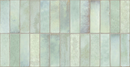 Carrelage mural Deco Artis Salvia 32x62,5 cm Rectangle – Porcelaine Brillante – Effet Aquarelle