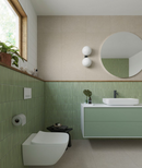 Wall tile Deco Lingot Mint 32x62.5 cm Rectangle - Porcelain Semi-gloss - Soft Mint Green Tint