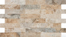 Wall tile Farilya Gri 25x45 cm Rectangle - Porcelain Matt Interlocking - Stone look Gray tint