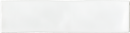 Mallorca White Wall Tile 7.5x30 cm Rectangle Gloss – Mediterranean Artisanal Look
