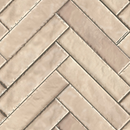 Carrelage mural rectangulaire Monpelli Ivory Mix 6,5 x 29,8 cm – Céramique brillante rectifiée – Tons ivoire chauds