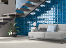 Wall tile Zellige Blue 12x12 cm by Mayolica