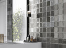 Wall tile Zellige Coal 12x12 cm by Mayolica