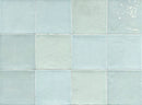 Wall tile Zellige Mint 12x12 cm by Mayolica