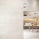 Carrelage mural Habitat Pearl HB01R 34x66,5 cm Rectangle – Céramique mate rectifiée – Ivoire neutre