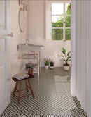 Wall tile Modena Griglia Bianco 22.5x22.5 cm