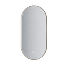 Aloni Ovale LED Mirror Avalo 50x100 cm Brown Bronze