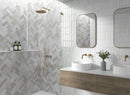 Carrelage mural Calpe Blanc 5x15 cm brillant