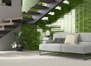 Wall tile Calpe Olive 5x15 cm gloss