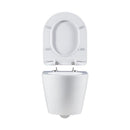 Rimless hangtoilet Genova met soft close toiletzitting -