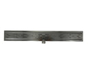 Caniveau de douche Classic 90 chromé base 1,2mm/2mm par L'Aqua®