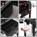 HoutskoolBBQ Landmann Dorado Zwart - Houtskool barbecues