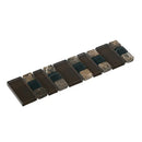 Listello mix Marmer maron Glas 4,8 x 19 cm bruin-transparant