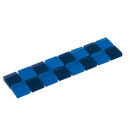 Listello Silk blauw Glas Blauw 4,8 x 19,5 cm - Listello