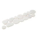 Listello Tevere hardstone mix Keramiek 5,2 x 23 cm wit -