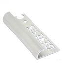 Tegelstrip aluminium ro.a.str.mat-zilver 12mm - Tegelstrips