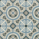 Vloertegel Kashba azur cercle 20 x 20 cm - Vloertegels