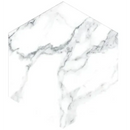 Vloertegel Swan white hexagon 20 x 20 cm - Vloertegels