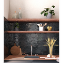 Wandtegel Carmen Hexagon black 13 x 15 cm - Wandtegels