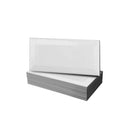 Wandtegel Metro wit 7.5 x 15 cm - Wandtegels