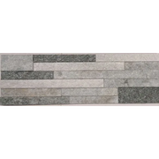 Wandtegel Tikal grey 3D 17 x 52,3 cm - Wandtegels